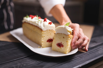cupcake filled with decorated
