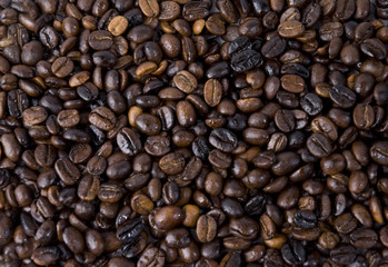 Coffee bean background
