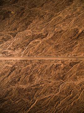 Panamint Valley, Mojave Desert, California, United States of America, aerial view 