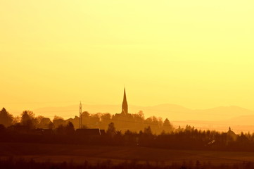 Fototapeta na wymiar Kleinstadt Frankenberg