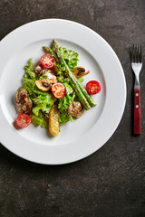 Warm Chicken Liver Salad
