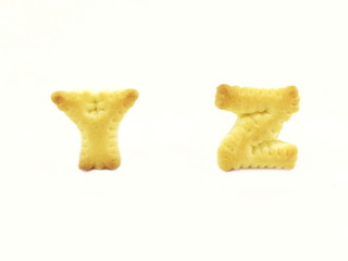 alphabet cookie