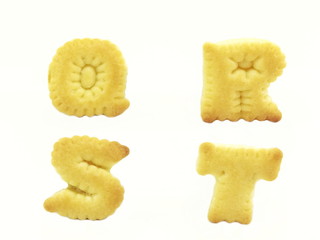 alphabet cookie