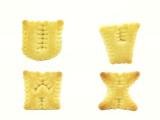alphabet cookie