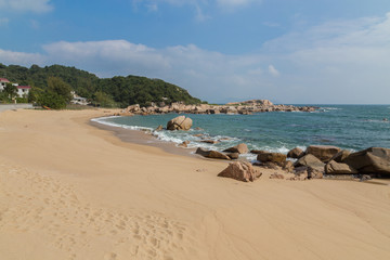 Aussicht auf Tung O Village Strand Lamma Island