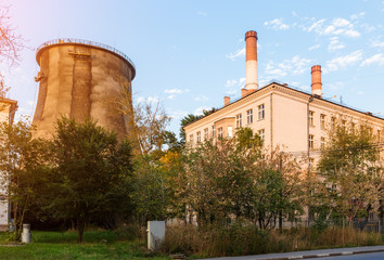 City cooling tower