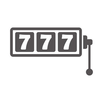 Simple icon 777