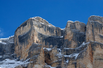 Fototapeta na wymiar Sasso della Croce, Dolomites, Alta Badia, Trentino, Italy