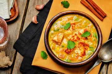 Paneer Tikka Masala. Indian cuisine