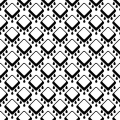 Abstract seamless geometrical pattern on white