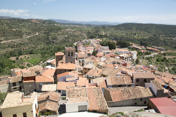 Fototapeta na wymiar The town of Bejis in Castellon, Valencia