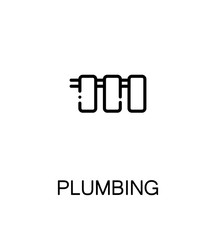 Plumbing flat icon