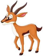 Niedliche Gazelle Vektor-Illustration