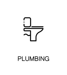 Plumbing flat icon