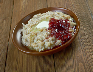 Finnish barley porridge