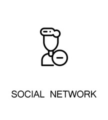 Social network icon