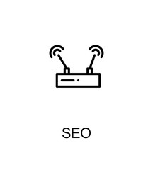 Seo flat icon