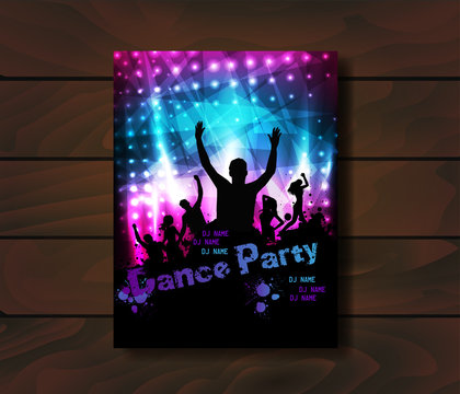 Poster for party template