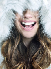 Portrait of a lady winter