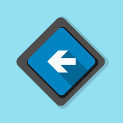 Left Arrow Sign illustration