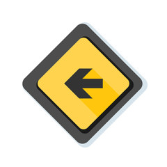 Left Arrow Sign illustration