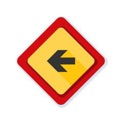 Left Arrow Sign illustration