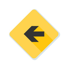 Left Arrow Sign illustration