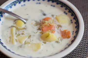 traditional polish cucumber soup