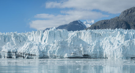 Lamplough glacier in glacier bay, Alska