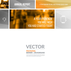 Business vector design elements for graphic layout. Modern abstr