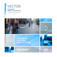 Naklejka premium Business vector design elements for graphic layout. Modern abstr