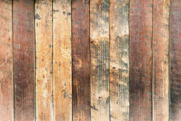 Vintage wooden wall as background