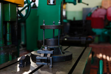 the old machine has long-standing, not used for a long time