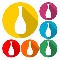 Flat Trophy Icon - Illustration