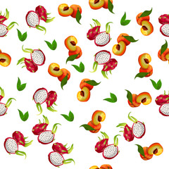 exotic tropical fruit