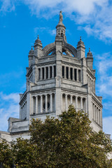 Victoria and Albert Museum in Kensington, London.