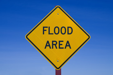 Flood Area Sign