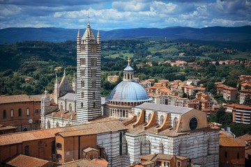 Siena Cathedral - obrazy, fototapety, plakaty