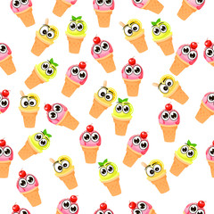 illustration of ice cream