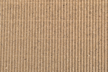 Recycled corrugated cardboard close view.