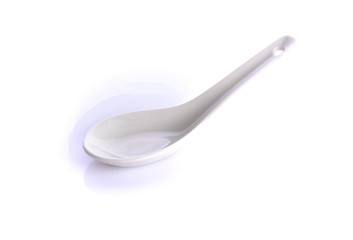 White spoon