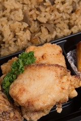 鶏肉の唐揚げ弁当