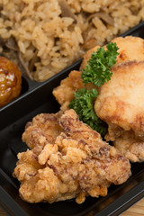 鶏肉の唐揚げ弁当