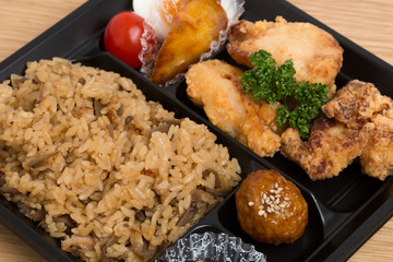 鶏肉の唐揚げ弁当