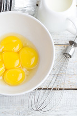 ingredients for omelet
