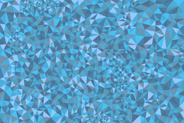 Abstract blue mosaic background