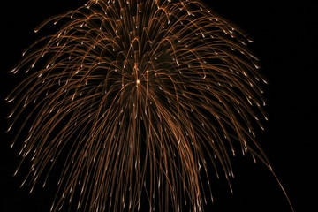 12 inch fireworks shells at Hirosaki fireworks in Japan