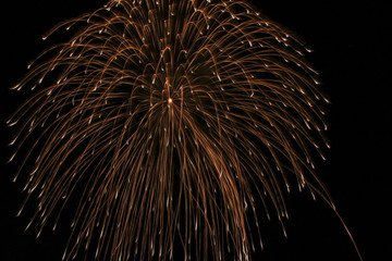 12 inch fireworks shells at Hirosaki fireworks in Japan