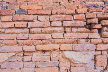 Broken Brick Wall Texture