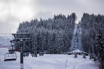 Skiing in Ukraine